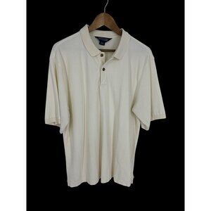 Lands' End Lot of 2 Men's Regular Polo Shirt Size L